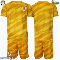 Kroatia Keeper Hjemmedraktsett Barn EM 2024 Kortermet (+ Korte bukser)